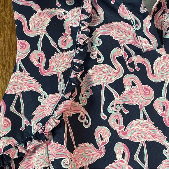 Flamingo printed sports shirt - Picture 3 of 9